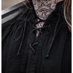 Chemise médiévale noire - Celtic Webmerchant