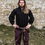 Medieval shirt, black - Celtic Webmerchant