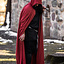 Cape en coton, rouge - Celtic Webmerchant