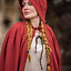 Cape en coton, rouge - Celtic Webmerchant