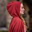 Cape en coton, rouge - Celtic Webmerchant