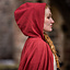 Cotton cloak, red - Celtic Webmerchant