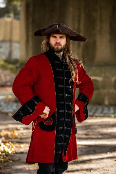 Tricorne Charles, marron - Celtic Webmerchant