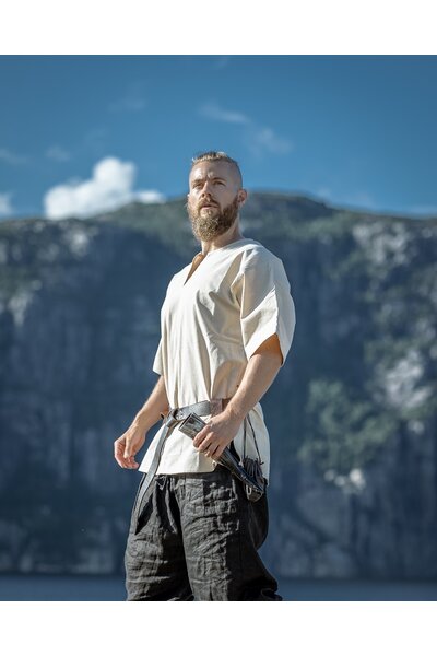 Tunique Uhtred, crème - Celtic Webmerchant