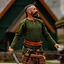 Túnica vikingo Hans, verde - Celtic Webmerchant