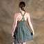 Goddess Dress Persephone, kort, naturgrøn - Celtic Webmerchant