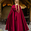 Medieval cloak with hood, red - Celtic Webmerchant