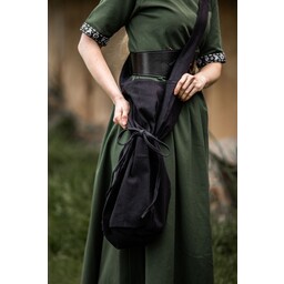 Textilumhängetasche, schwarz - Celtic Webmerchant