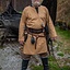 Historical tunic with authentic lining, honey brown - Celtic Webmerchant