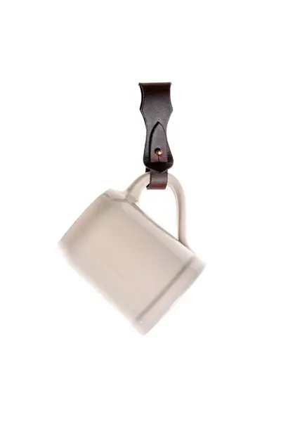 Porta tazza di birra in pelle, nero - Celtic Webmerchant