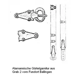 Germanischer Gürtel aus dem 6. Jh. - Celtic Webmerchant