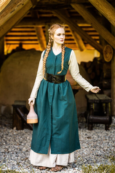 Jurk Alice, groen - Celtic Webmerchant