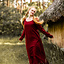 Dress Mary, red - Celtic Webmerchant