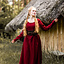 Dress Mary, red - Celtic Webmerchant