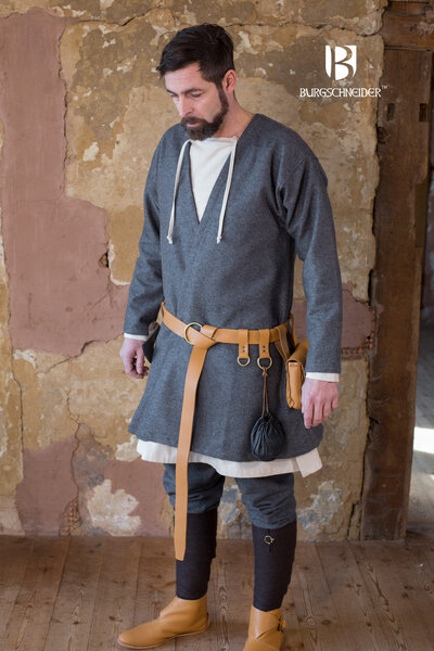 Viking caftan Loki (grau) - Celtic Webmerchant