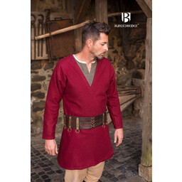 Viking caftan Loke (röd) - Celtic Webmerchant