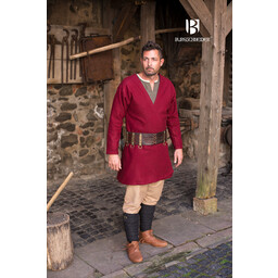 Viking kaftan Loke (rød) - Celtic Webmerchant