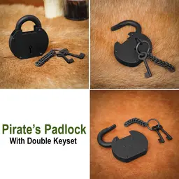 Pirate padlock - Celtic Webmerchant