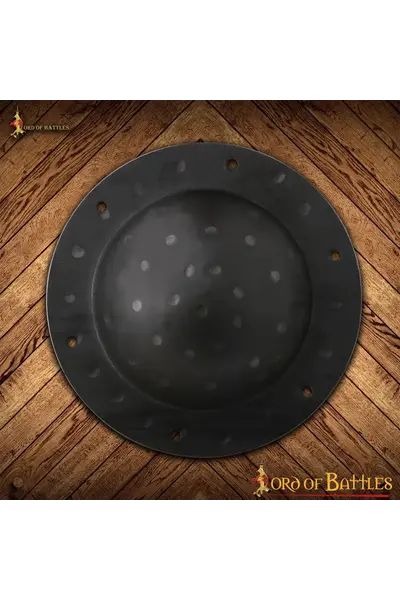 Viking schildknop zwart - Celtic Webmerchant