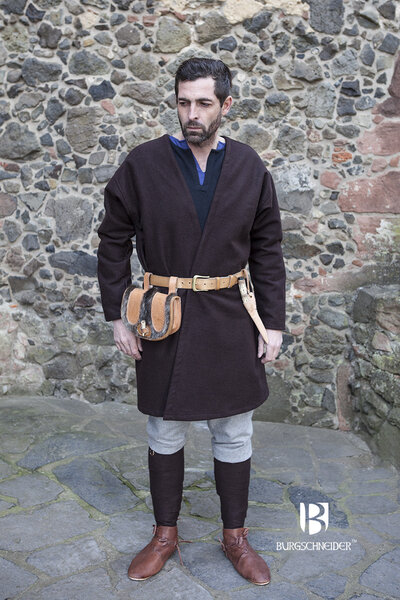 Viking caftan Loki (braun) - Celtic Webmerchant