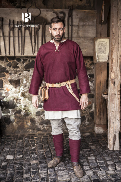 Tunique Lodin, rouge - Celtic Webmerchant