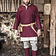 Burgschneider Tunika Lodin, czerwona - Celtic Webmerchant