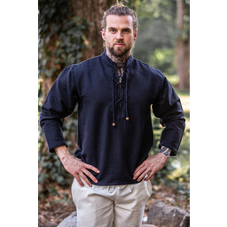 Thick cotton shirt, black - Celtic Webmerchant