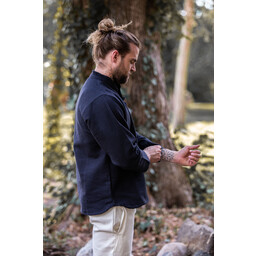 Tyk bomuld skjorte, sort - Celtic Webmerchant