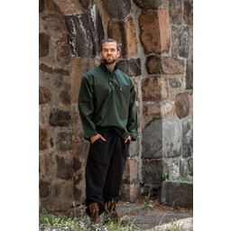 Handvävd skjorta, grön - Celtic Webmerchant