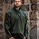 Leonardo Carbone Handgewebtes Hemd, grün - Celtic Webmerchant