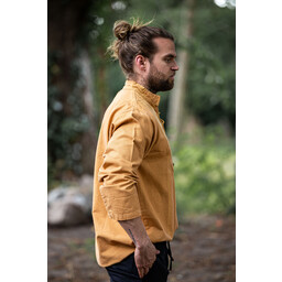 Camisa tejida a mano, color miel - Celtic Webmerchant
