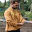 Hand-woven shirt, honey - Celtic Webmerchant