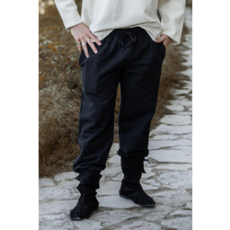 Cotton trousers, black - Celtic Webmerchant