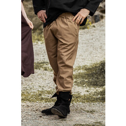 Cotton trousers, sand - Celtic Webmerchant