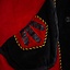 Pirate coat velvet, red-black - Celtic Webmerchant