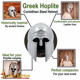 Casque grec hoplite - Celtic Webmerchant
