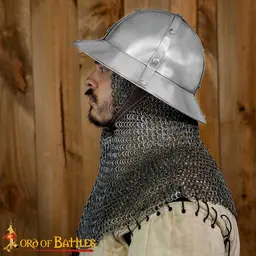 13th-14th century kettle hat - Celtic Webmerchant