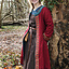 Geborduurde Viking kaftan, rood-blauw - Celtic Webmerchant