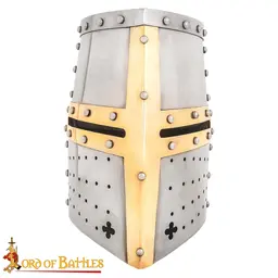 Casco cruzado con visera de latón - Celtic Webmerchant