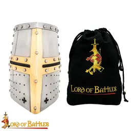 Hełm krzyżowca z daszkiem mosiężnym - Celtic Webmerchant