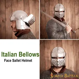 Milanesen Sallet Wallace Collection, 1,6 mm - Celtic Webmerchant