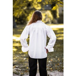 Pirate shirt, white - Celtic Webmerchant