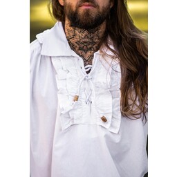 Camicia pirata, bianco - Celtic Webmerchant