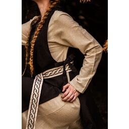 Surcoat Sigrid, dark brown - Celtic Webmerchant