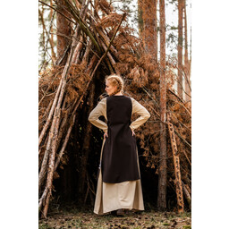 Surcoat Sigrid, dark brown - Celtic Webmerchant