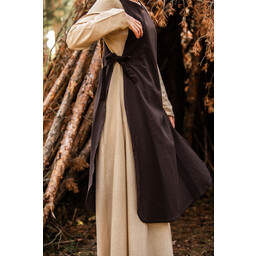 Surcoat Sigrid, dark brown - Celtic Webmerchant