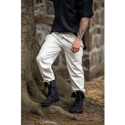 Cotton trousers Alin, cream - Celtic Webmerchant