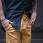 Cotton trousers Alin, honey - Celtic Webmerchant