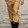 Leonardo Carbone Cotton trousers Alin, honey - Celtic Webmerchant