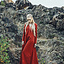 Viking kjole Lina, rød - Celtic Webmerchant